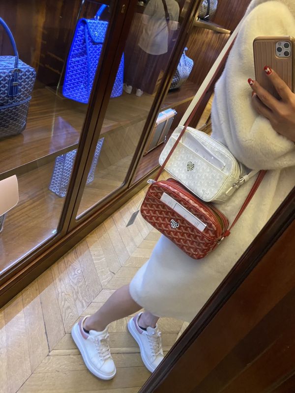 GOYARD 白色相機包 限量愛心版 buywithada,france,全球代購,歐洲,exquisite,quality goods,posh,fancy,luxurious