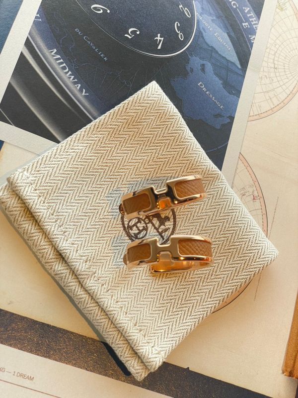 HERMES Olympe 大圈圈 耳環 金色玫瑰金邊 buywithada,france,全球代購,歐洲,exquisite,quality goods,posh,fancy,luxurious