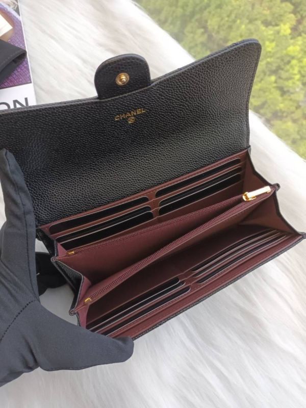 CHANEL CF 黑荔枝翻蓋金釦長夾 現貨 buywithada,france,全球代購,歐洲,exquisite,quality goods,posh,fancy,luxurious