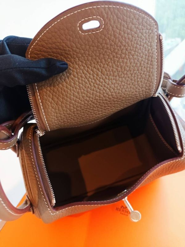 HERMES LINDY MINI 大象灰銀釦 buywithada,france,全球代購,歐洲,exquisite,quality goods,posh,fancy,luxurious