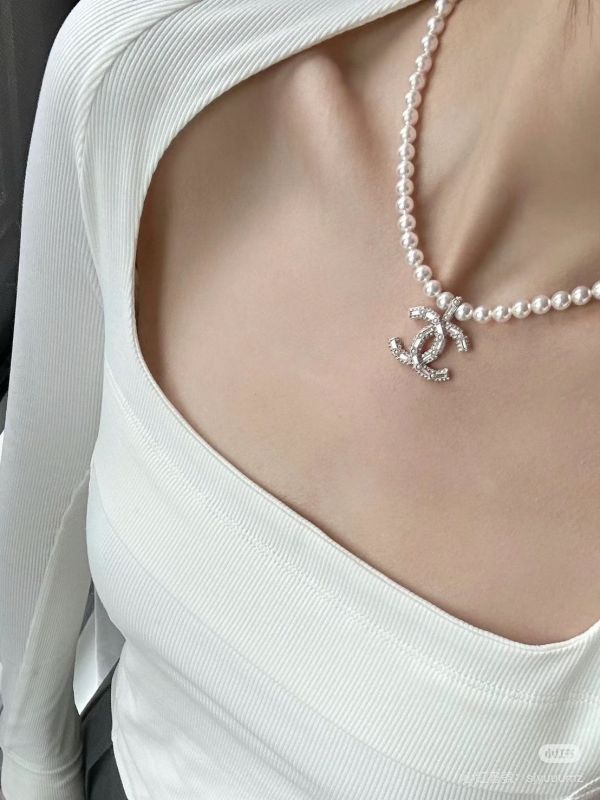 CHANEL 經典方鑽珍珠項鍊 buywithada,france,全球代購,歐洲,exquisite,quality goods,posh,fancy,luxurious