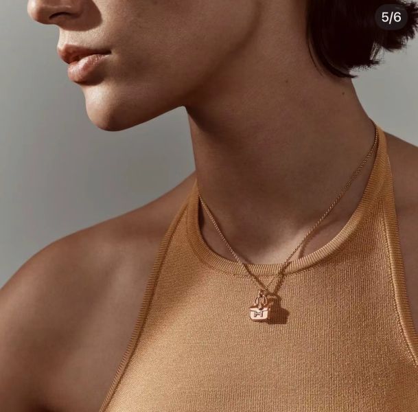 Hermes 康康單鑽項鍊 buywithada,france,全球代購,歐洲,exquisite,quality goods,posh,fancy,luxurious