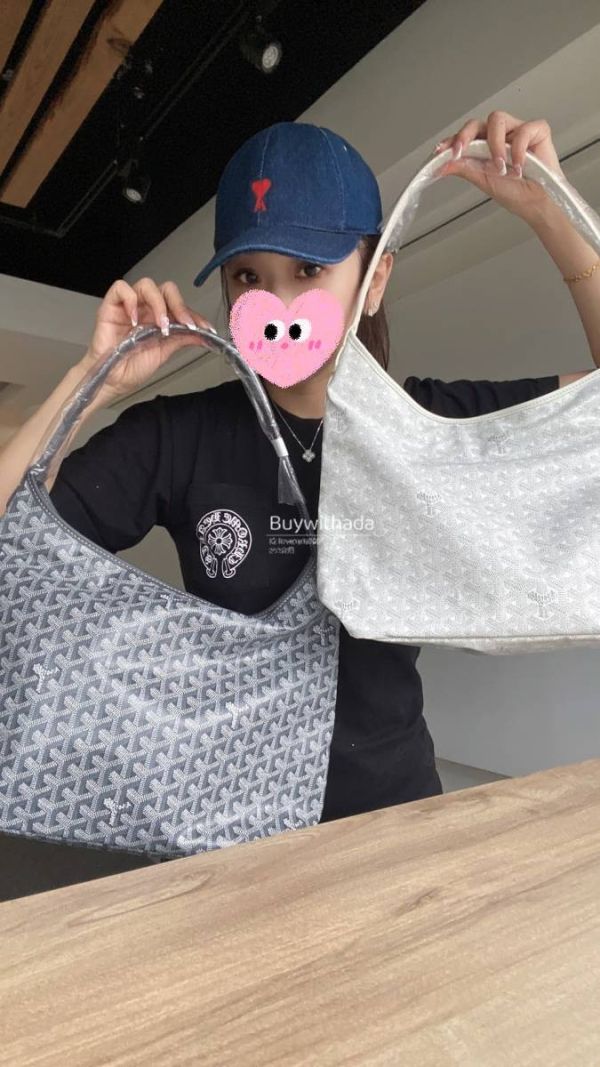 GOYARD HOBO 灰色 台灣現貨一個 buywithada,france,全球代購,歐洲,exquisite,quality goods,posh,fancy,luxurious