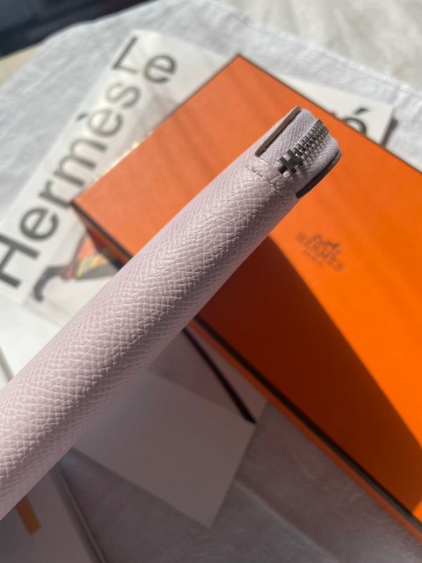 HERMES 夢幻紫 SILK IN 長夾 buywithada,france,全球代購,歐洲,exquisite,quality goods,posh,fancy,luxurious