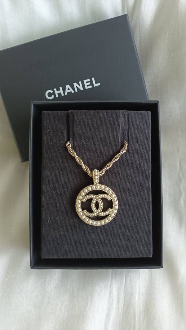 CHANEL CC圓形珍珠 兩段式項鍊 buywithada,france,全球代購,歐洲,exquisite,quality goods,posh,fancy,luxurious
