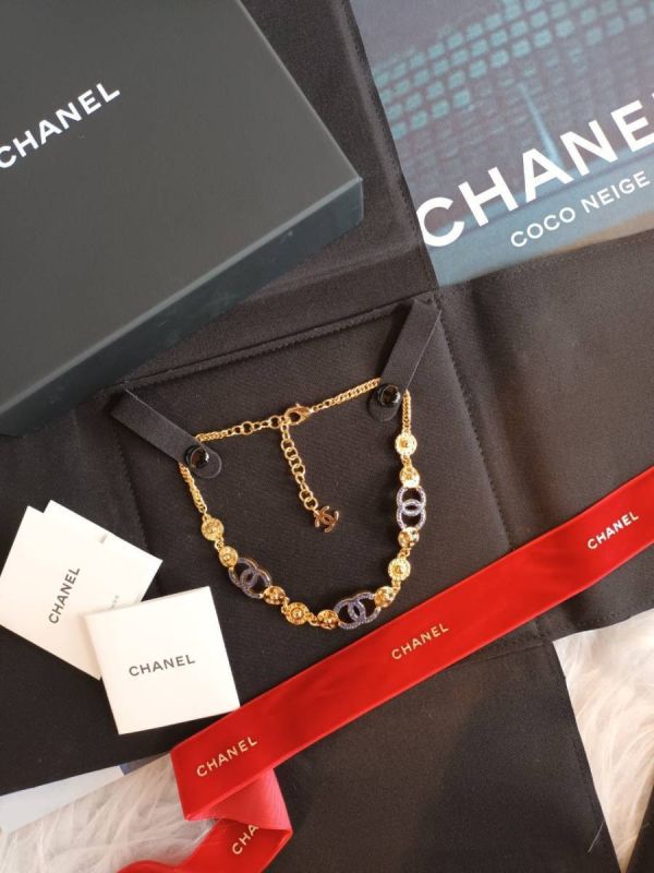 CHANEL 24P 牛仔CC 金色鈕釦 頸鏈 buywithada,france,全球代購,歐洲,exquisite,quality goods,posh,fancy,luxurious