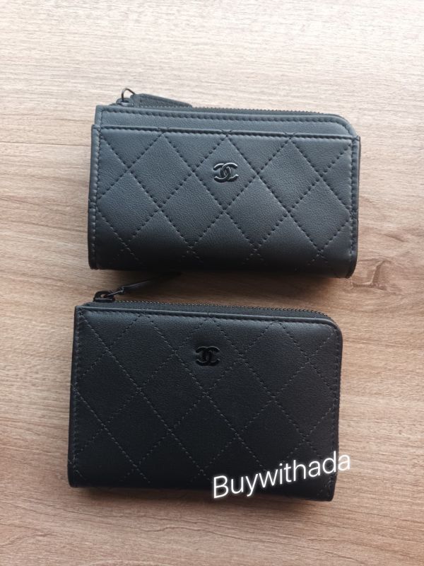 CHANEL 限量 so black 大L拉鍊卡包 buywithada,france,全球代購,歐洲,exquisite,quality goods,posh,fancy,luxurious