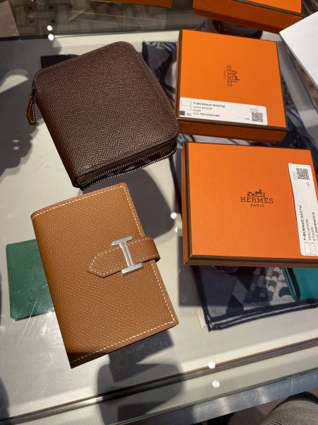 HERMES BEARN 金棕銀扣卡包 buywithada,france,全球代購,歐洲,exquisite,quality goods,posh,fancy,luxurious