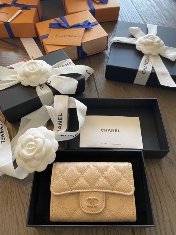 CHANEL 季節款限量新色經典拉鍊單層卡夾包 ADA代購