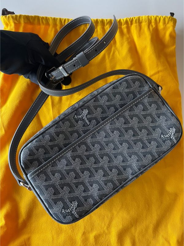 GOYARD 相機包 灰色 buywithada,france,全球代購,歐洲,exquisite,quality goods,posh,fancy,luxurious