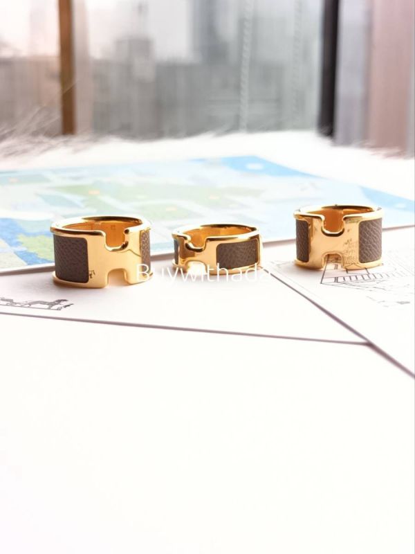 HERMES Olympe 戒指 大象灰金 S buywithada,france,全球代購,歐洲,exquisite,quality goods,posh,fancy,luxurious