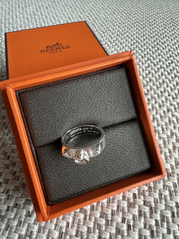 HERMES 純銀 CDC 戒指 SIZE 52、53 buywithada,france,全球代購,歐洲,exquisite,quality goods,posh,fancy,luxurious