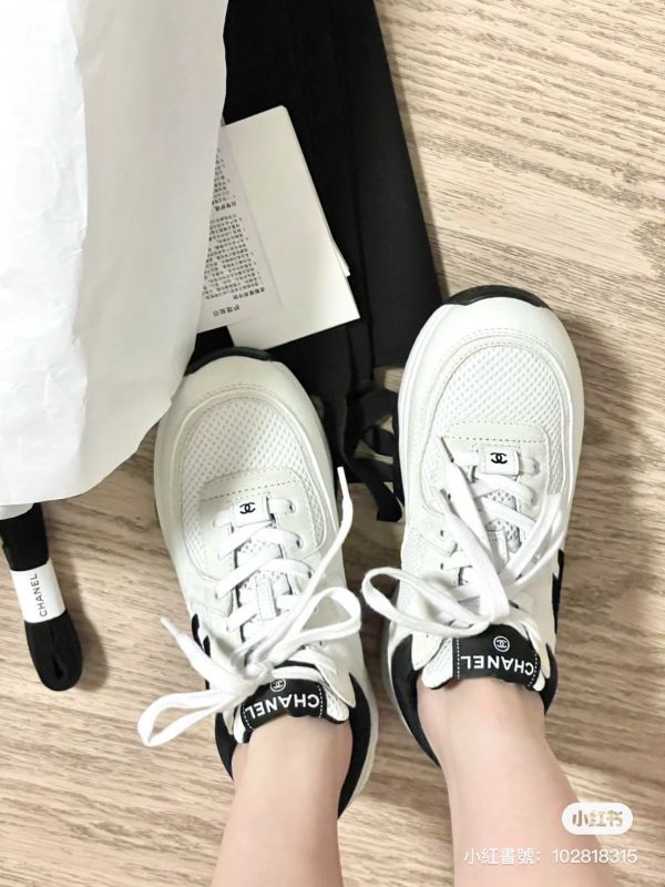 CHANEL 熊貓配色 logo運動鞋 buywithada,france,全球代購,歐洲,exquisite,quality goods,posh,fancy,luxurious