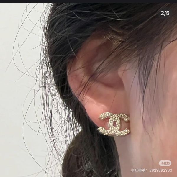 CHANEL 經典系列 珍珠CC耳針 buywithada,france,全球代購,歐洲,exquisite,quality goods,posh,fancy,luxurious