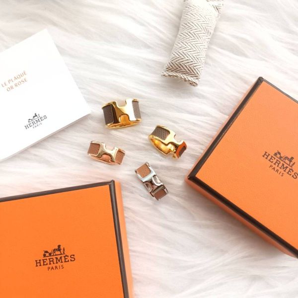HERMES Olympe 爆款H 戒指 金棕銀 S 現貨 buywithada,france,全球代購,歐洲,exquisite,quality goods,posh,fancy,luxurious