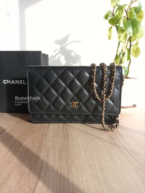 CHANEL 經典款 CF 黑荔枝金釦 WOC 現貨 buywithada,france,全球代購,歐洲,exquisite,quality goods,posh,fancy,luxurious
