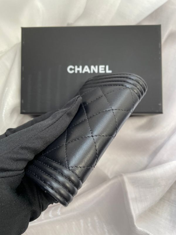 CHANEL BOY羊皮單層復古金釦卡夾包 buywithada,france,全球代購,歐洲,exquisite,quality goods,posh,fancy,luxurious