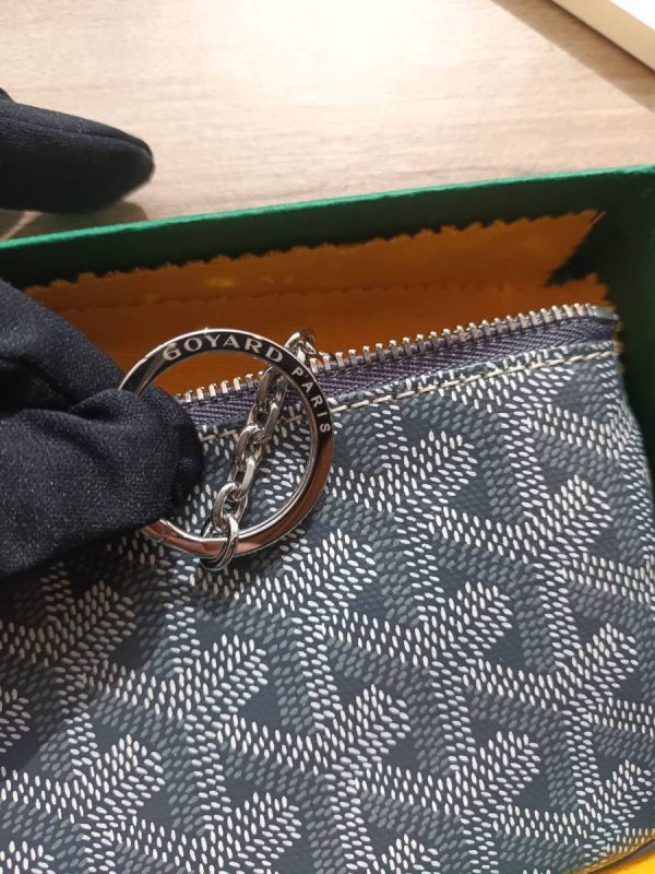GOYARD 一字鑰匙包 灰色 buywithada,france,全球代購,歐洲,exquisite,quality goods,posh,fancy,luxurious