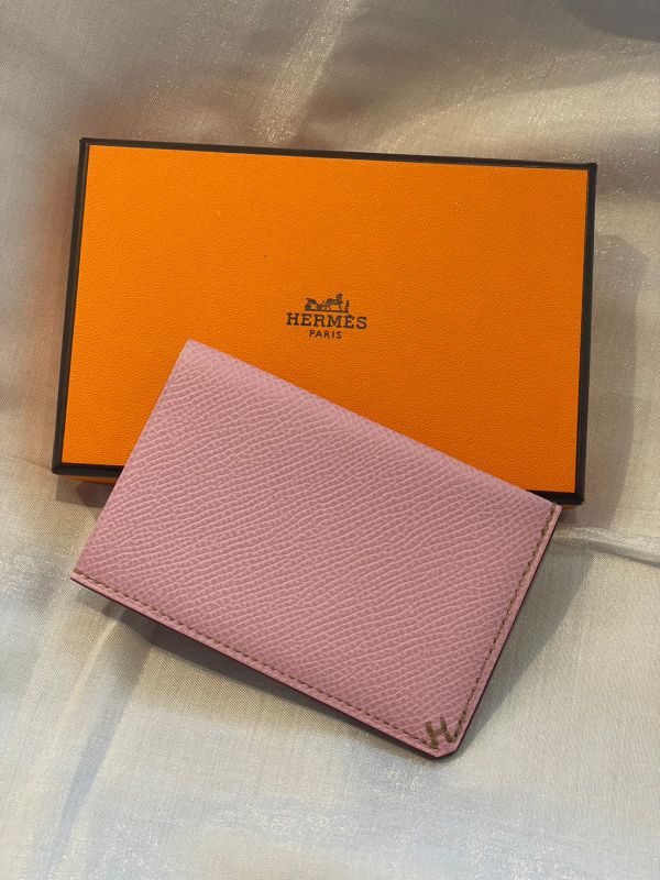 HERMES VEAU 粉色卡夾包 buywithada,france,全球代購,歐洲,exquisite,quality goods,posh,fancy,luxurious
