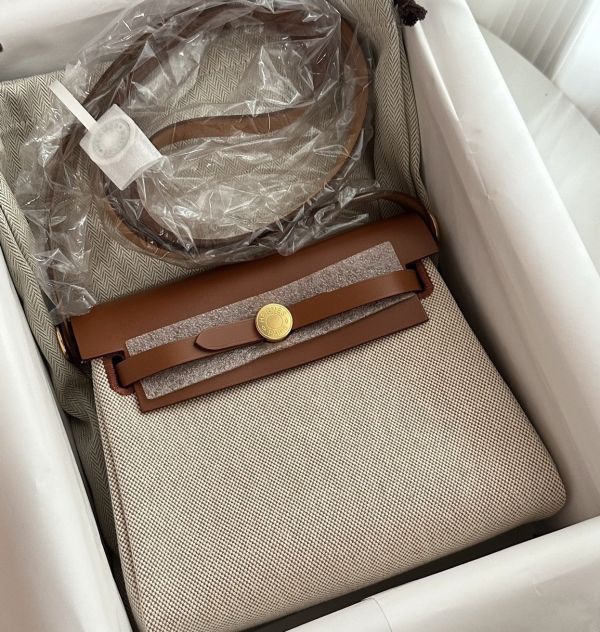 Hermès Mini Herbag 金棕金釦 buywithada,france,全球代購,歐洲,exquisite,quality goods,posh,fancy,luxurious