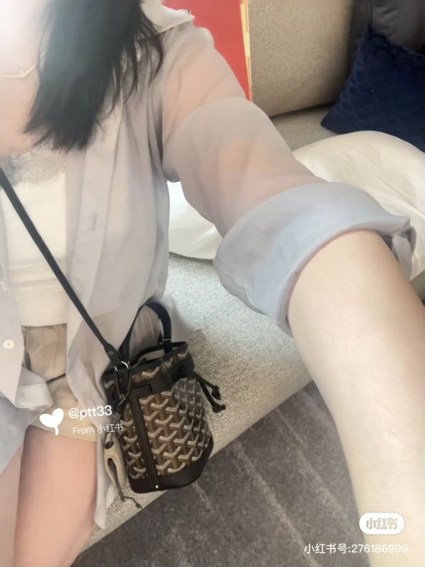 GOYARD 水桶包 MINI 黑色 buywithada,france,全球代購,歐洲,exquisite,quality goods,posh,fancy,luxurious