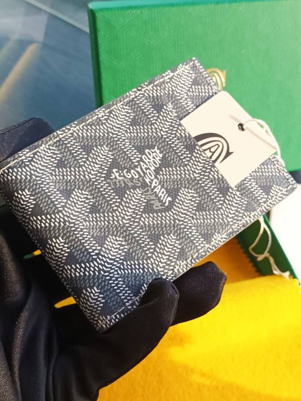 GOYARD 4卡 翻蓋卡包 灰色 buywithada,france,全球代購,歐洲,exquisite,quality goods,posh,fancy,luxurious