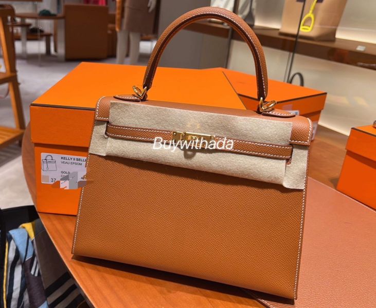 Hermès Kelly 25 金棕金釦 U Epsom 外縫 buywithada,france,全球代購,歐洲,exquisite,quality goods,posh,fancy,luxurious