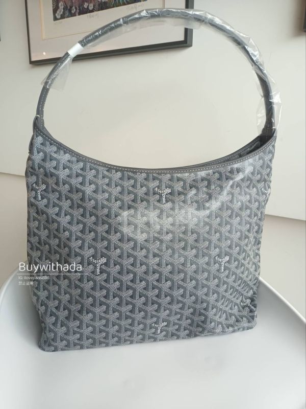 GOYARD HOBO 灰色 台灣現貨一個 buywithada,france,全球代購,歐洲,exquisite,quality goods,posh,fancy,luxurious