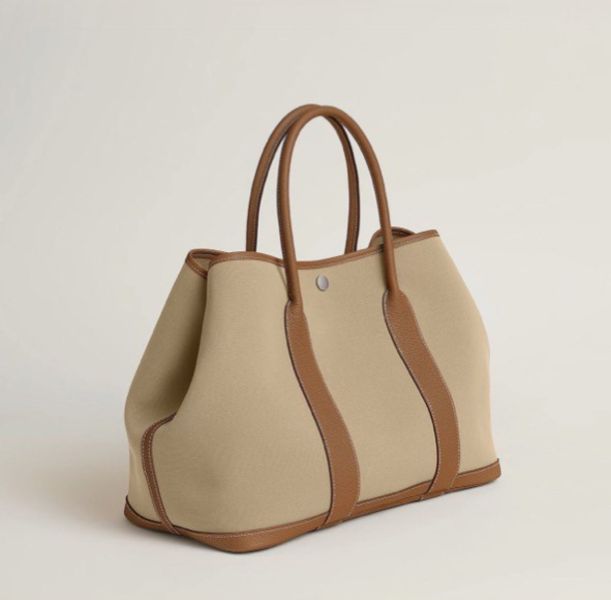 HERMES GARDEN PARTY 36 風衣灰配金棕 buywithada,france,全球代購,歐洲,exquisite,quality goods,posh,fancy,luxurious