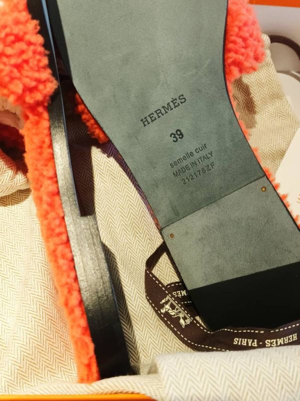HERMES ORAN H 毛毛拖鞋 buywithada,france,全球代購,歐洲,exquisite,quality goods,posh,fancy,luxurious