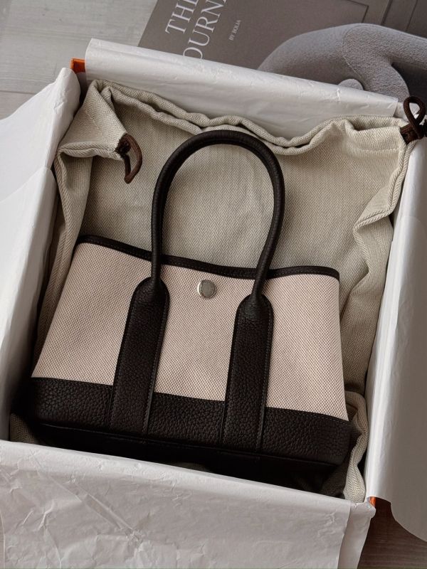 Hermès mini garden party gp23 烏木色帆布 buywithada,france,全球代購,歐洲,exquisite,quality goods,posh,fancy,luxurious