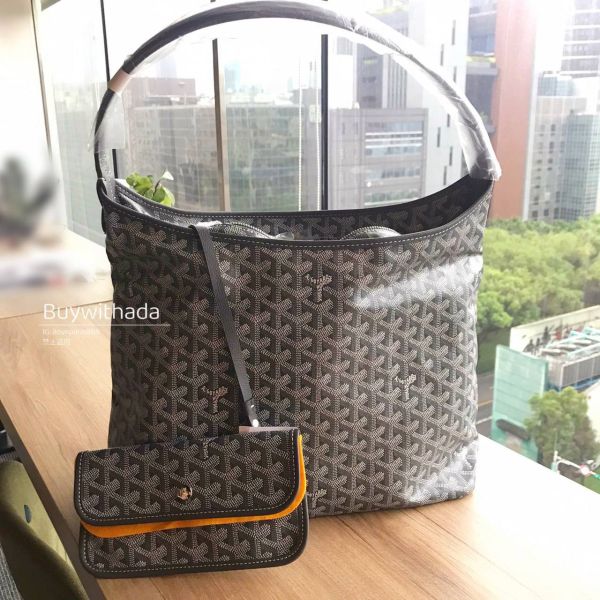 GOYARD HOBO 灰色 台灣現貨一個 buywithada,france,全球代購,歐洲,exquisite,quality goods,posh,fancy,luxurious