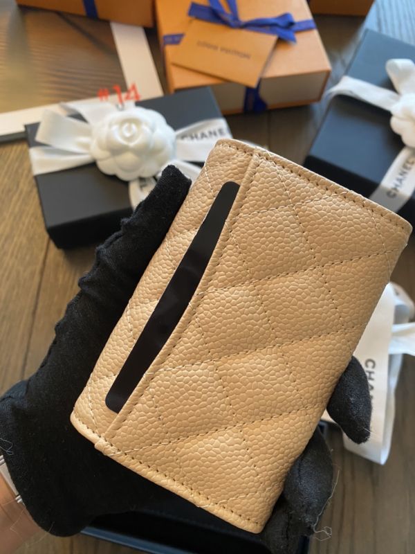 CHANEL 季節款限量新色經典拉鍊單層卡夾包 ADA代購