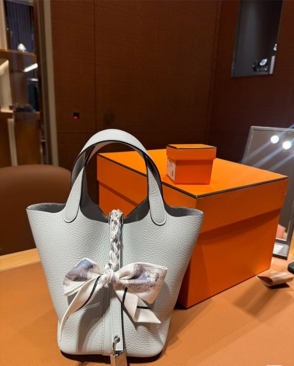 Hermès picotin 18 聖杯藍銀 buywithada,france,全球代購,歐洲,exquisite,quality goods,posh,fancy,luxurious