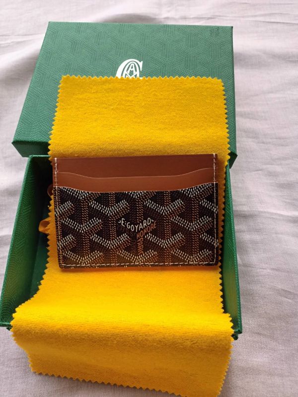 GOYARD 卡夾 黑棕 buywithada,france,全球代購,歐洲,exquisite,quality goods,posh,fancy,luxurious