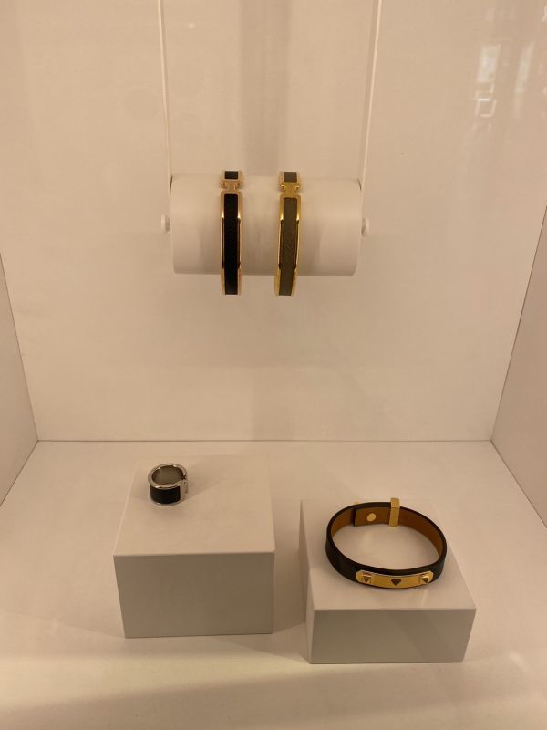 HERMES 最新olympe 戒指 黑銀 寬版 xs buywithada,france,全球代購,歐洲,exquisite,quality goods,posh,fancy,luxurious