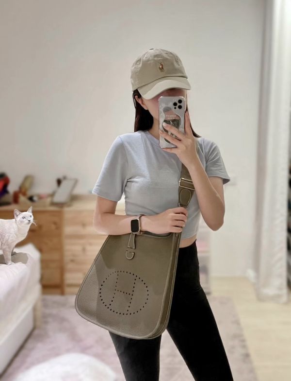 HERMES EVELYNE 29 大象灰銀釦 現貨 buywithada,france,全球代購,歐洲,exquisite,quality goods,posh,fancy,luxurious