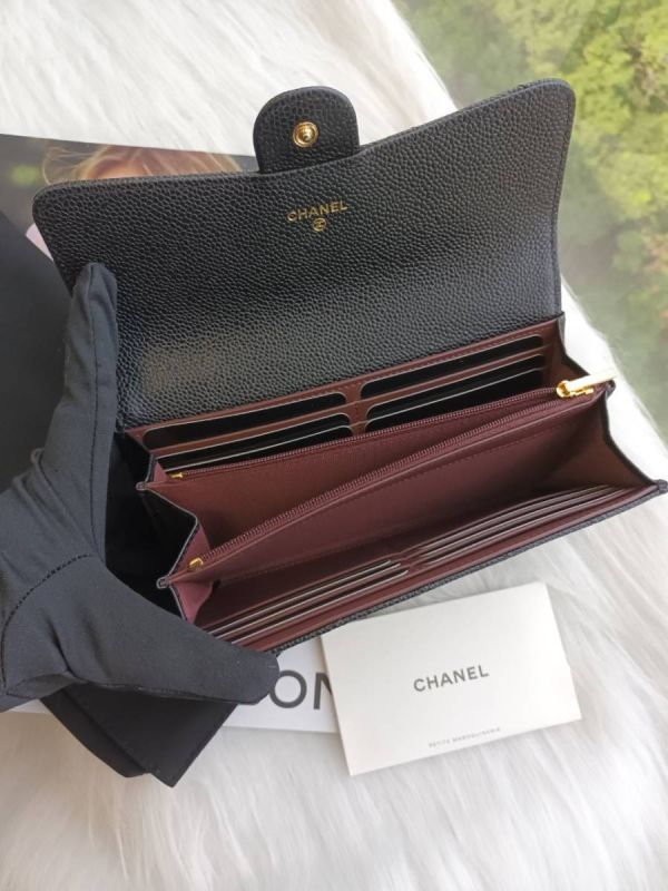 CHANEL CF 黑荔枝翻蓋金釦長夾 現貨 buywithada,france,全球代購,歐洲,exquisite,quality goods,posh,fancy,luxurious