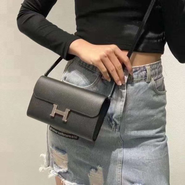 HERMES Constance to go 黑銀 buywithada,france,全球代購,歐洲,exquisite,quality goods,posh,fancy,luxurious