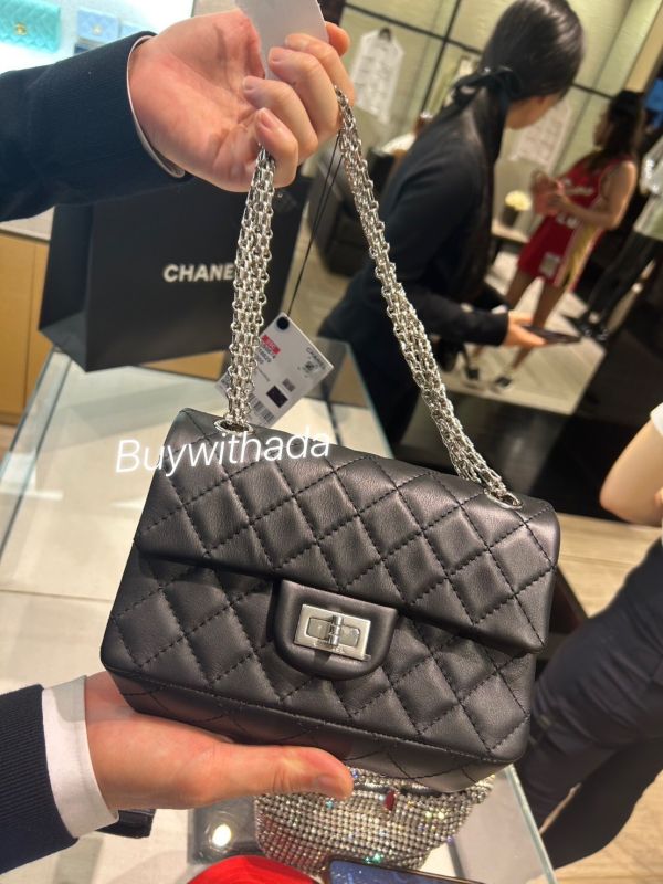 Chanel 25C 2.55 mini 黑色銀鏈 buywithada,france,全球代購,歐洲,exquisite,quality goods,posh,fancy,luxurious