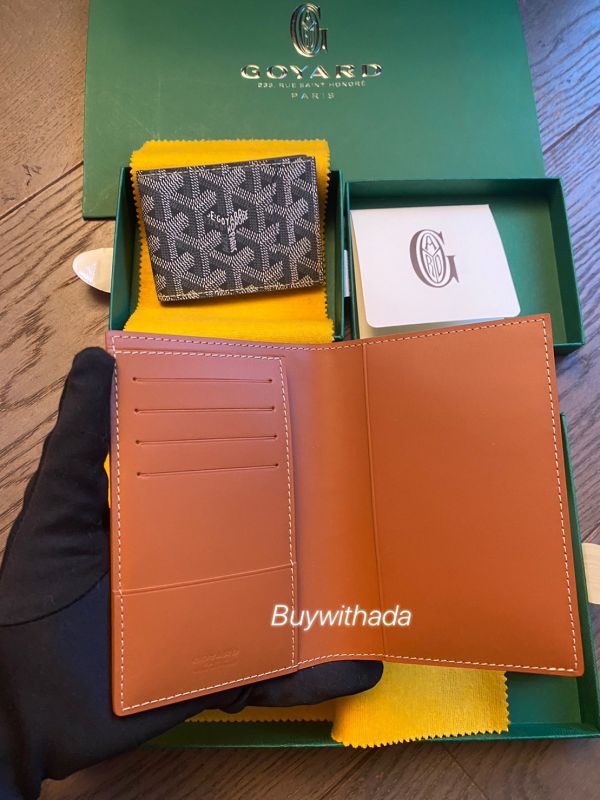 GOYARD 護照套 黑棕配色 buywithada,france,全球代購,歐洲,exquisite,quality goods,posh,fancy,luxurious