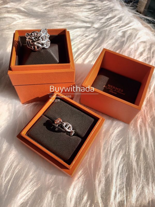 HERMES 925 純銀三層豬鼻戒 buywithada,france,全球代購,歐洲,exquisite,quality goods,posh,fancy,luxurious
