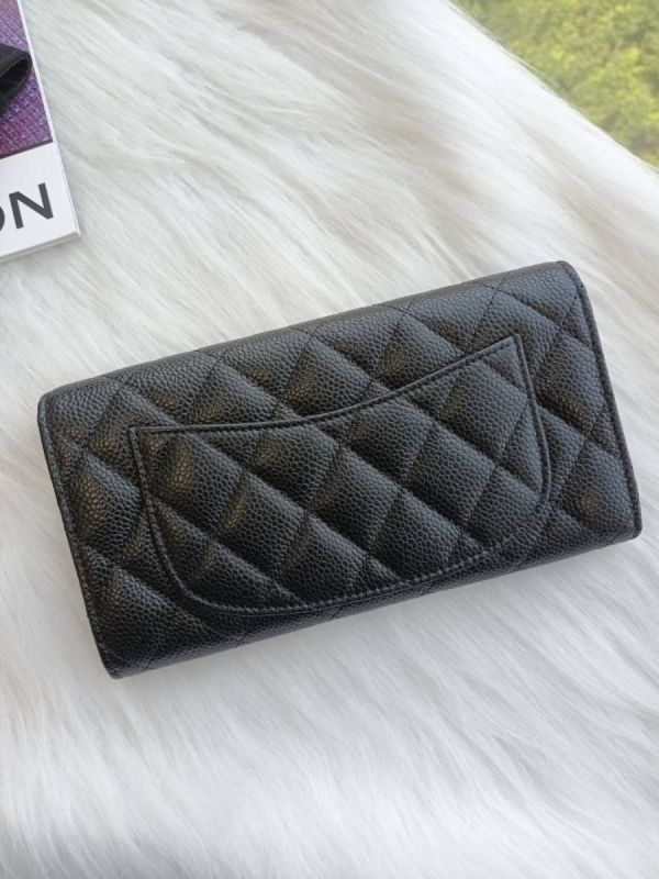 CHANEL CF 黑荔枝翻蓋金釦長夾 現貨 buywithada,france,全球代購,歐洲,exquisite,quality goods,posh,fancy,luxurious