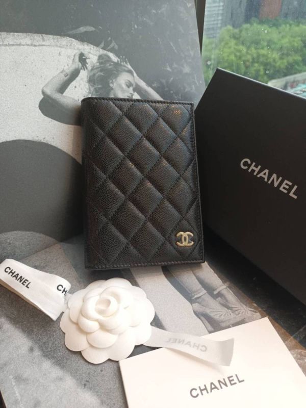 CHANEL 護照夾 黑荔枝金釦 buywithada,france,全球代購,歐洲,exquisite,quality goods,posh,fancy,luxurious