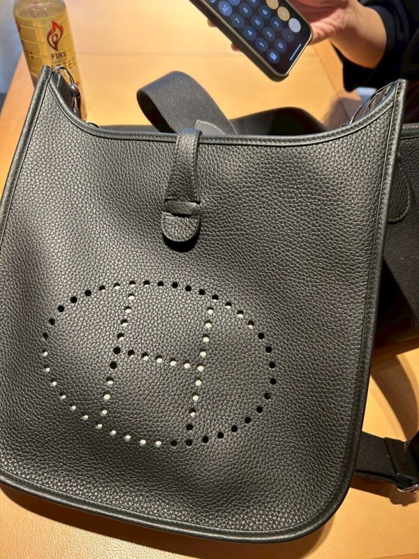 新鮮抵台 HERMES EVELYNE 29 黑色銀釦 K刻 buywithada,france,全球代購,歐洲,exquisite,quality goods,posh,fancy,luxurious
