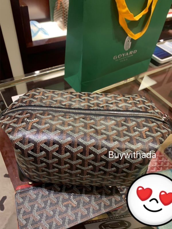 GOYARD BOWLING25 黑色 手包 buywithada,france,全球代購,歐洲,exquisite,quality goods,posh,fancy,luxurious