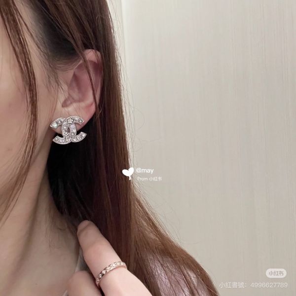 CHANEL 25P 愛心星星水鑽CC耳環 buywithada,france,全球代購,歐洲,exquisite,quality goods,posh,fancy,luxurious