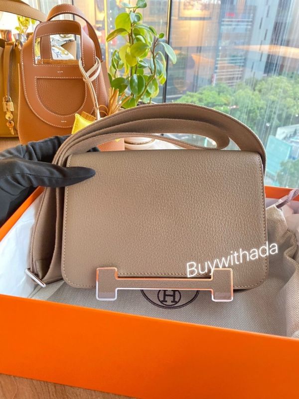 台灣現貨 HERMES GETA 山羊皮大象灰銀釦 B 全新 buywithada,france,全球代購,歐洲,exquisite,quality goods,posh,fancy,luxurious