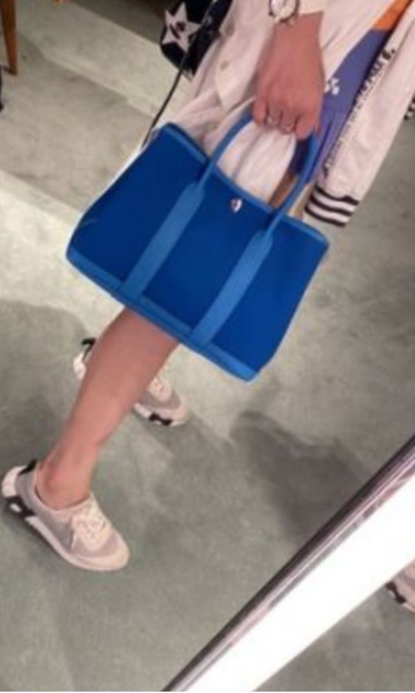 HERMES GARDEN  PARTY 30 藍 代購, 精品, ada, 歐洲