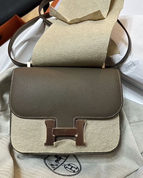 Hermes Mini Constance 大象灰玫瑰金釦 Epsom buywithada,france,全球代購,歐洲,exquisite,quality goods,posh,fancy,luxurious